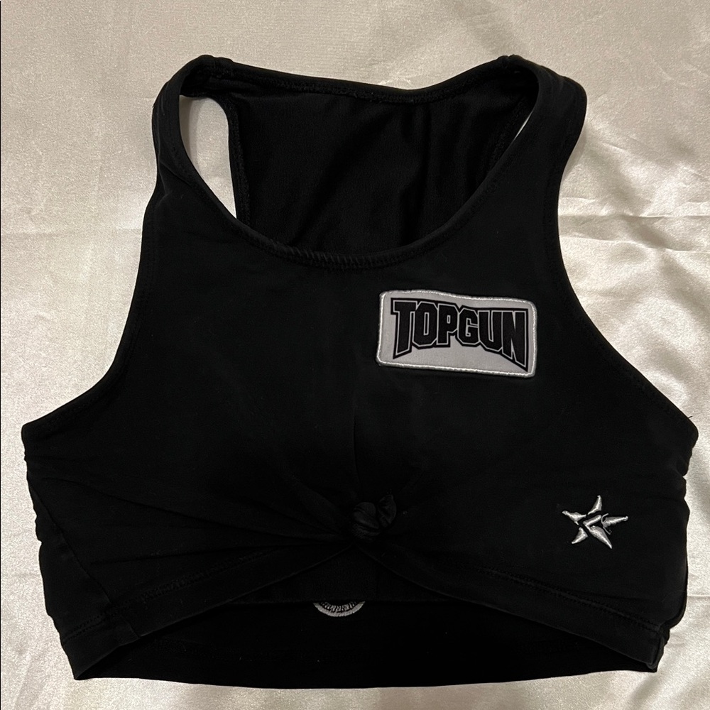 Rebel Athletic Top Gun All Stars “Boxing” Theme Practice Sports Bra
